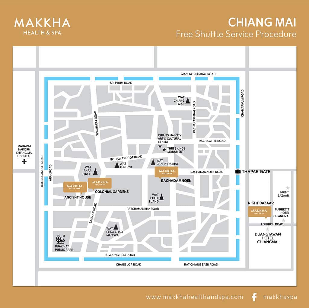 Chiang Mai spa with private rooms